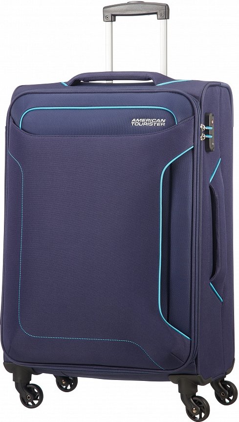 

Чемодан-спиннер American Tourister Holiday Heat Navy 67 см