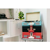 Виниловый проигрыватель Lenco TT-110 (красный/белый)