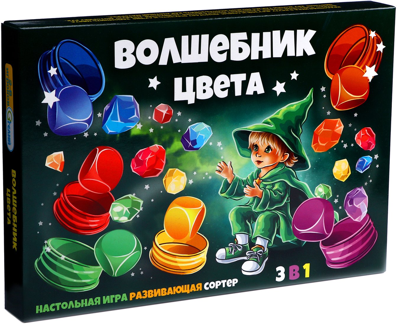 

Развивающая игра Гелий Игра+Сортер+Лото 3 в 1 10494114