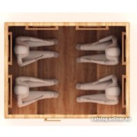 Инфракрасная сауна Шингарёв и Ко Прямая 4-местная