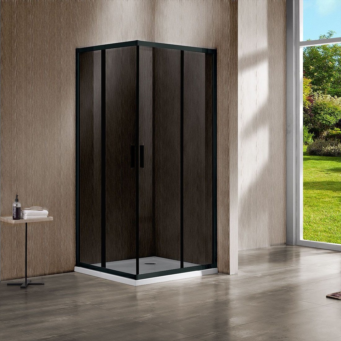 Душевой уголок Vincea Garda VSS-1G1012CGB