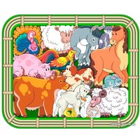 Мозаика/пазл Нескучные игры Переполох на ферме