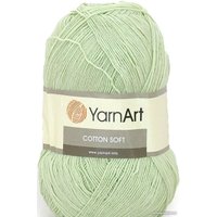 Пряжа для вязания Yarnart Cotton Soft 11 100 г 600 м (фисташковый)