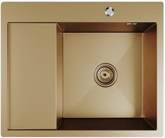 Кухонная мойка Mixline Pro 552928 (бронза, с сифоном)