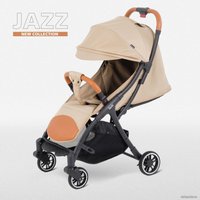 Коляска прогулочная «книга» Nuovita Jazz (бежевый)