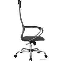 Офисное кресло Metta SU-B-8 (хром, светло-серый)