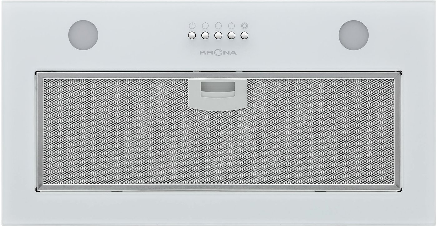 

Кухонная вытяжка Krona Luisa 600 Glass PB (белый)