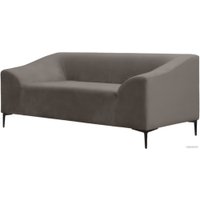 Диван Brioli Тони двухместный (V3/серо-коричневый)