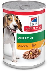 Science Plan Puppy Chicken для щенков для поддержания здорового роста и развития, с курицей 370 г