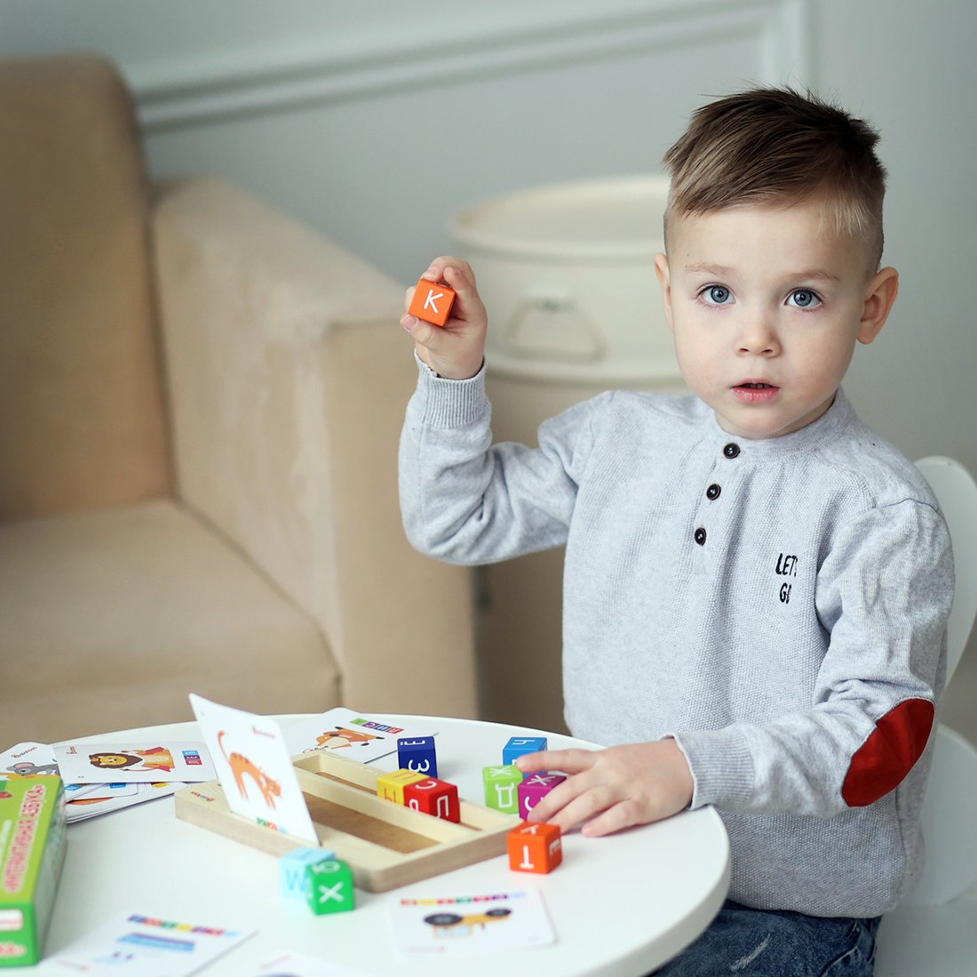 

Кубики Alatoys Интерактивная азбука АИ11 ПФ