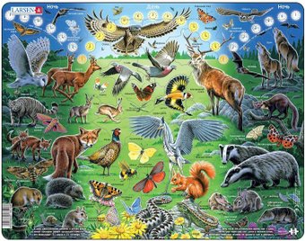 Пазл Larsen Дикие животные NB11