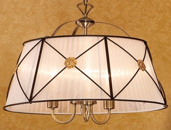 Подвесная люстра Citilux Дрезден (органза) [CL409132]