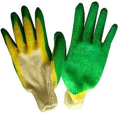 Текстильные перчатки VivoTrade Двойное латексное покрытие 13 класс