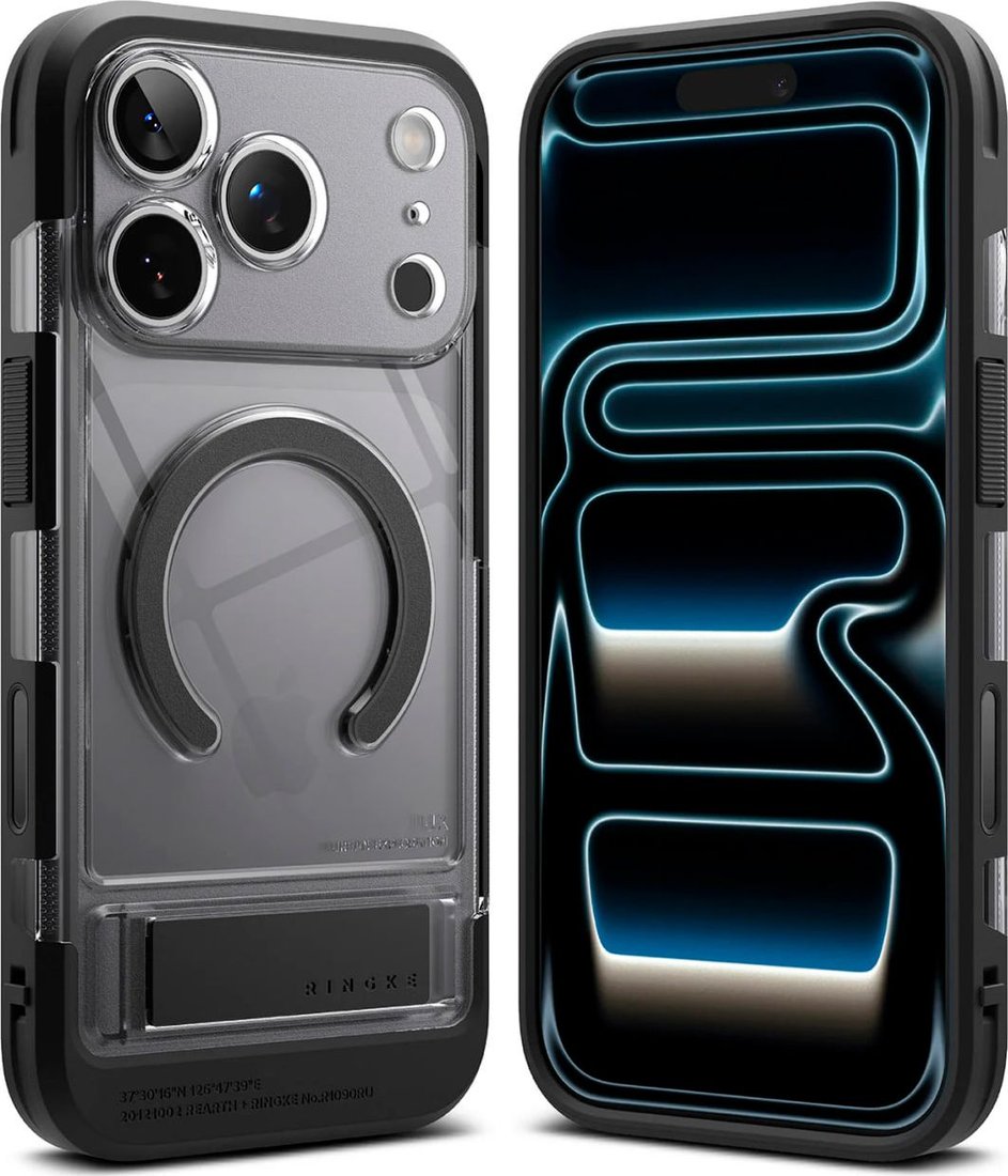 Чехол для телефона Ringke Ux Magnetic для iPhone 17 Pro Max Smoke Black