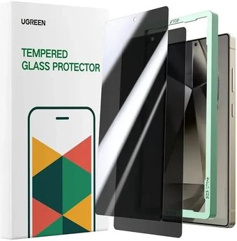 Защитное стекло Ugreen Privacy Screen Protector with Installation Frame для Samsung Galaxy S25 Ultra SP882