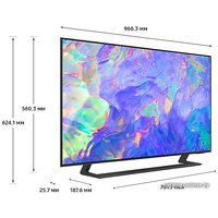 Телевизор Samsung Crystal UHD 4K CU8500 UE43CU8500UXCE