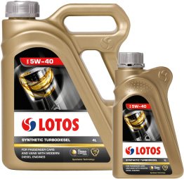 

Моторное масло Lotos Synthetic Turbodiesel 5W-40 5л