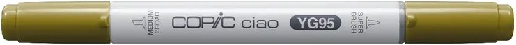 

Маркер перманентный Copic Ciao YG-95 2207547 (бледный оливковый)