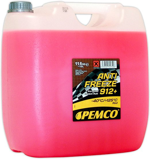 

Антифриз Pemco Antifreeze 912+ (-40) 10л