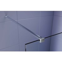 Душевая стенка Aquatek Walk in с держателем 140x200 AQ.WI.140.1CH (хром/прозрачное)