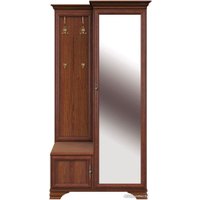 Стенка Black Red White Kentaki S320-PPK/110P (каштан/каштан)