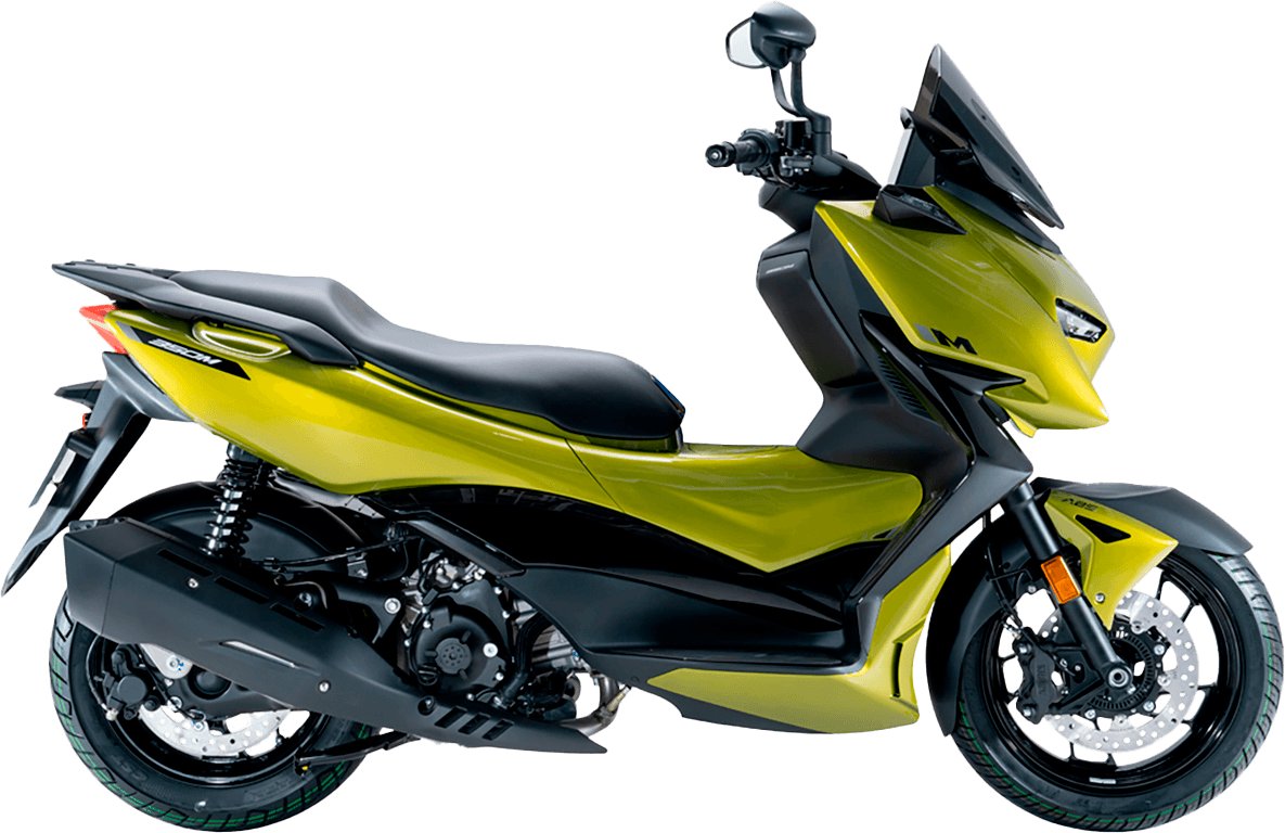 

Скутер Zontes ZT350T-M (желтый)