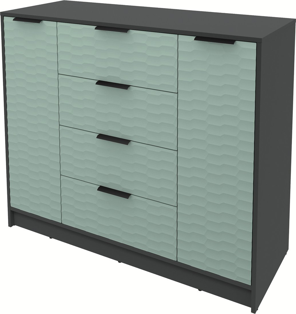 

Тумба Интерлиния Концепт Зодиак КТ-Т120 (антрацит/мята)