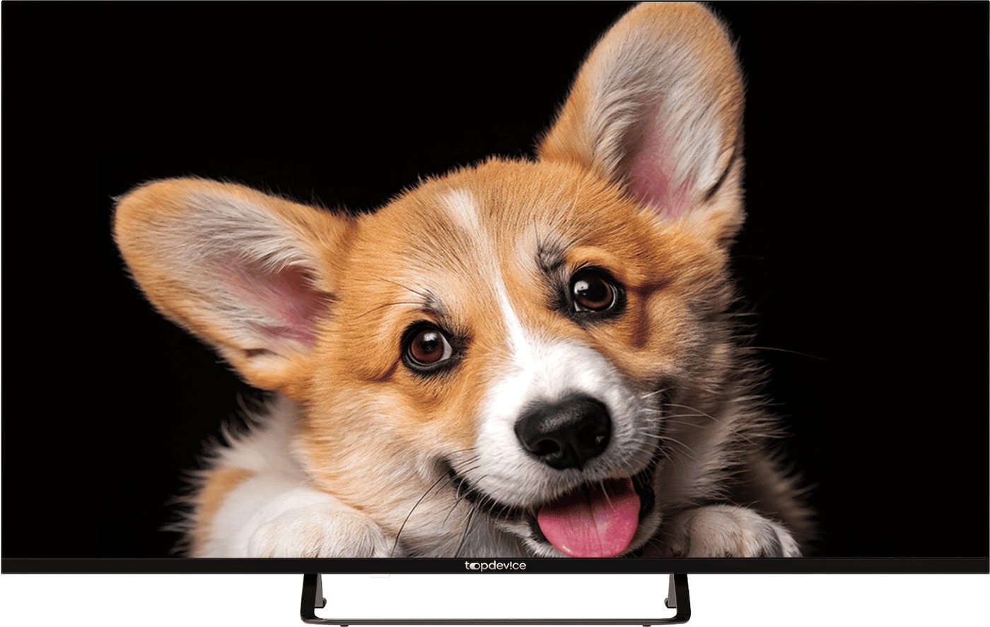 Телевизор Topdevice 43 SMART TV YаOS 03 (черный)