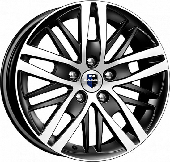 

Литые диски K&K Fencer 16x7" 5x114.3мм DIA 66.1мм ET 40мм Алмаз черный