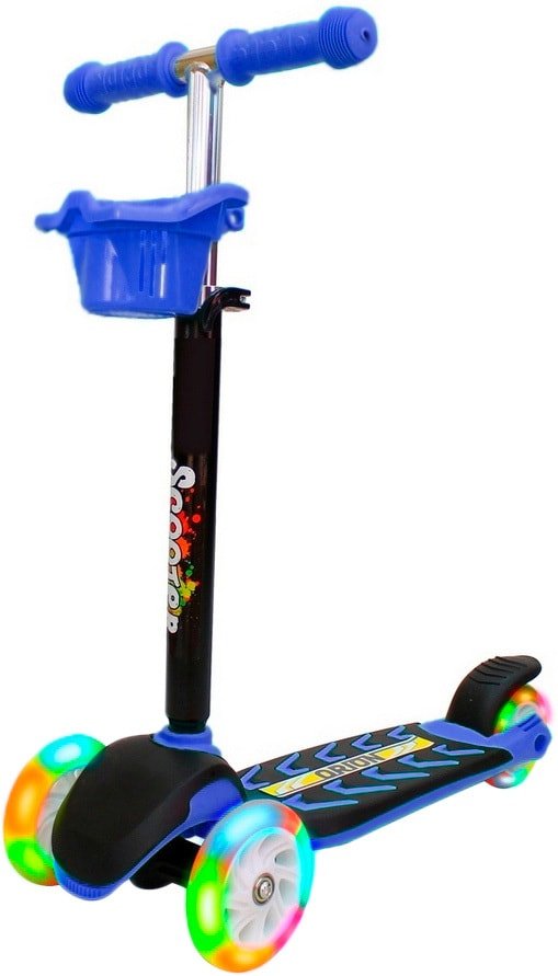 

Трехколесный самокат Orion Toys Midi 164в6 (синий)