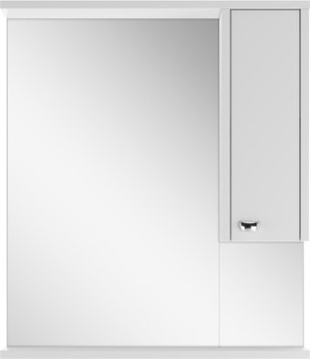 Домино Шкаф с зеркалом Блик 60 Лайт (правый)