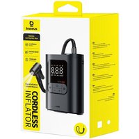 Автомобильный компрессор Baseus GoTrip VA1 Super Mini Cordless Inflator 22-Cylinder Cosmic Black C0119601