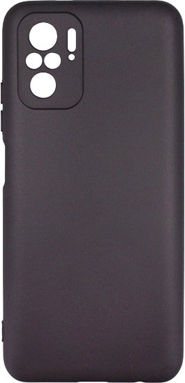 

Чехол для телефона KST для Xiaomi Redmi Note 10/10S (матовый черный)