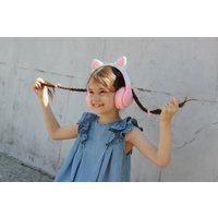 Наушники Miru Cat EP-W10 (розовый)