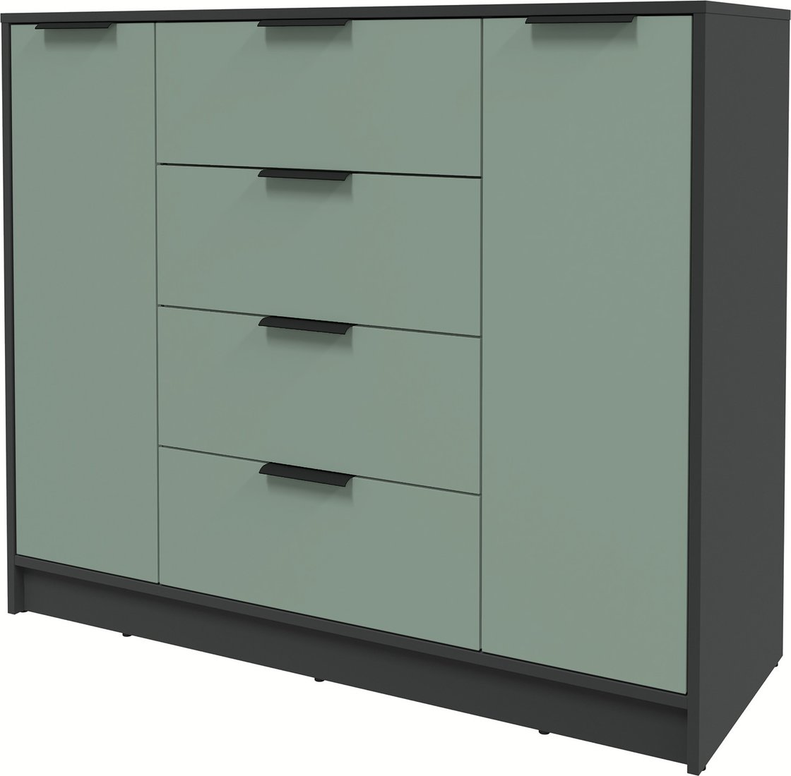 

Тумба Интерлиния Концепт КТ-Т120 Глосс (антрацит/мята)