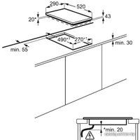 Варочная панель Electrolux EHH3920BOK