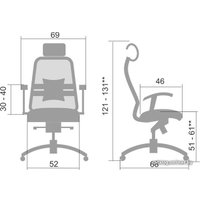  Metta Samurai S-3.02 (темно-коричневый)