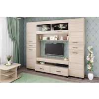 Стенка Лером Камелия-10 гостиная (ясень асаxи) в Мозыре