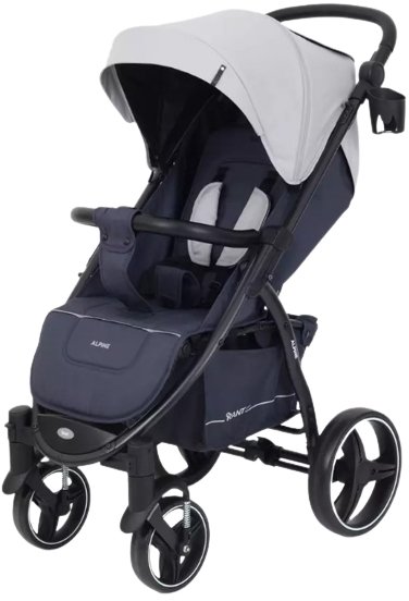 

Коляска прогулочная «книга» Rant Alpine RA450 (grey)