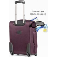 Чемодан 4 ROADS 6161-S 53 см (вишневый)