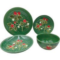 Столовый сервиз Arya Strawberry 8680943249166 (зеленый)