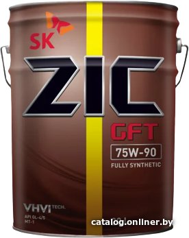 Трансмиссионное масло ZIC GFT 75W-90 20л