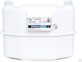 Счетчик газа БЭМЗ Берестье Г6Т 1" (правый)