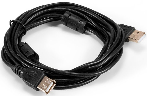

Удлинитель ExeGate EX-CCF-USB2-AMAF-3.0F