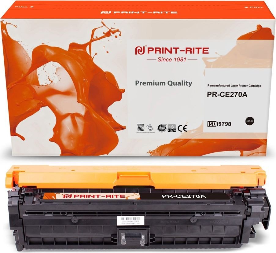 

Картридж Print-Rite PR-CE270A (аналог HP CE270A)