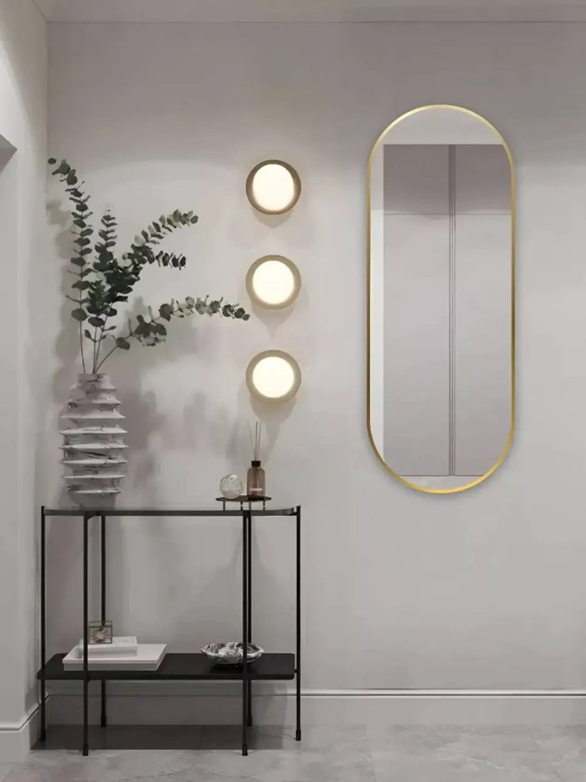 

Зеркало eMZe 40x100 UV.40.100.AUR (золотой УФ-окантовкой)