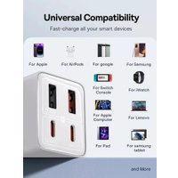 Сетевое зарядное Baseus GaN6 Pro Fast Charger 2C+2U 65W P10162701213-00 (белый)