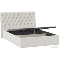 Кровать Трия Скарлет универсальная тип 1 с ПМ 140x200 (велюр бежевый)