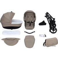 Универсальная коляска BEBETTO Magnum (3 в 1, 148, черная рама)