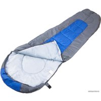 Спальный мешок Acamper Bergen 300г/м2 (левая молния, серый/голубой)